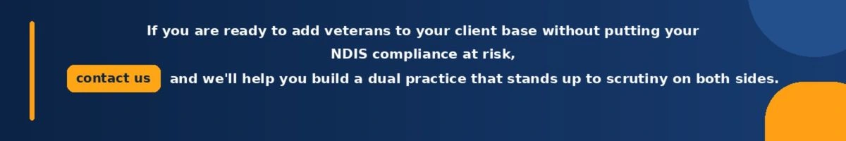 NDIS compliance at risk, contact us 