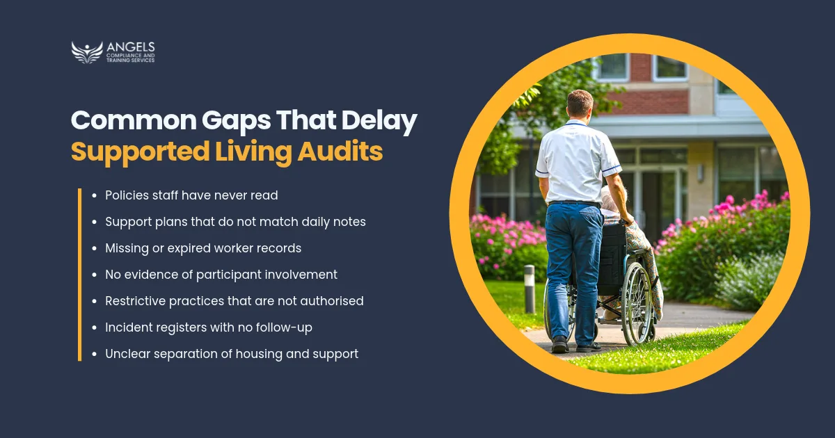 Common Gaps That Delay Supported Living Audits 